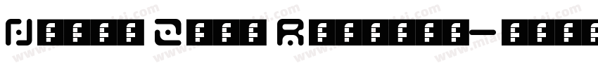 North Zone Regular字体转换